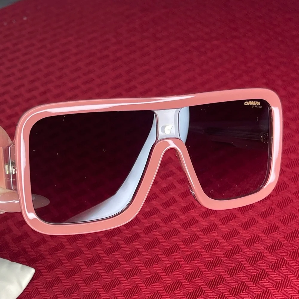 NWB NEW Carrera FLAGLAB 14 sunglasses in Pink Beige - Picture 12 of 15